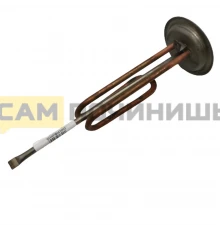 20098 ТЭН RF 1500W, медь, Ø92, М6, клеммы под стержневой термостат, L260мм, 220V