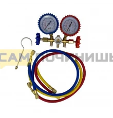 CT536G (R-12, R-22, R-134, R-404, R-502) Коллектор 2 вент. с манметром  !!!