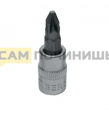 (НЗ) INS008UN Бита-головка BERGER Pozidriv BG2196, 1/4", PZ2