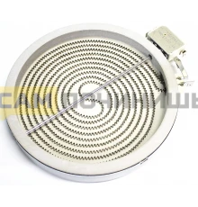 C00390174 481231018889 ЭлектроКонфорка стеклокерам.1700-1800W диаметр 200mm/180mm, (hi-light), 480121101516